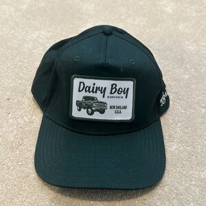 Dairy boy trucker hat